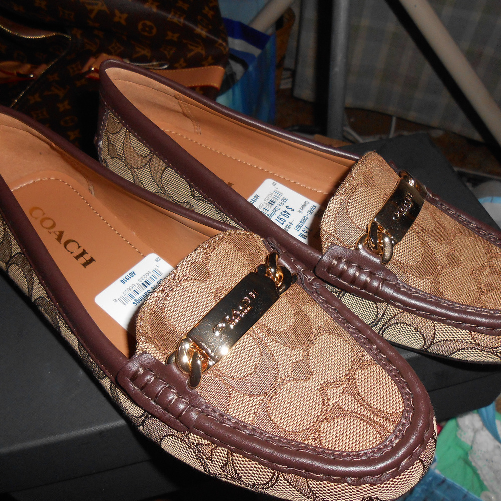 Brand New Coach Loafers Never Worn 7.5M